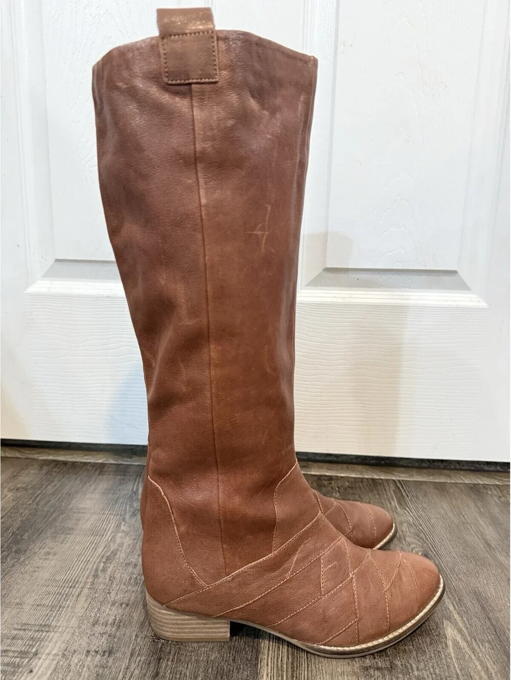 Seychelles Rally Tall Leather Brown Boot Size 7.5 Women's NWOB